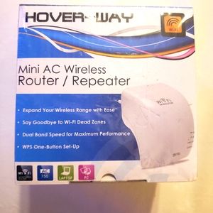 Hover-Way Mini AC Wireless Router/Repeater AC750